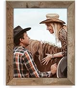 Amazon.com - Rustic Picture Frame 8x10, 100% Reclaimed Wood Frame